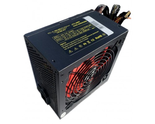 БЖ 600W Casecom, 120mm, 4хSATA, Bulk 