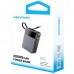 УМБ Vention 20000mAh 65W 3A PD,QC3.0,USB-A,1хType-C OUT,with Built-in USB-C Cable, LED Display,Black 