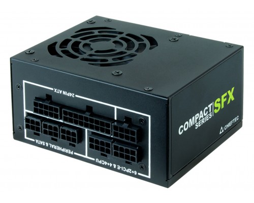 БЖ 450W Chieftec COMPACT CSN-450C SFX 80mm, 80+ GOLD, Modular, Retail Box 