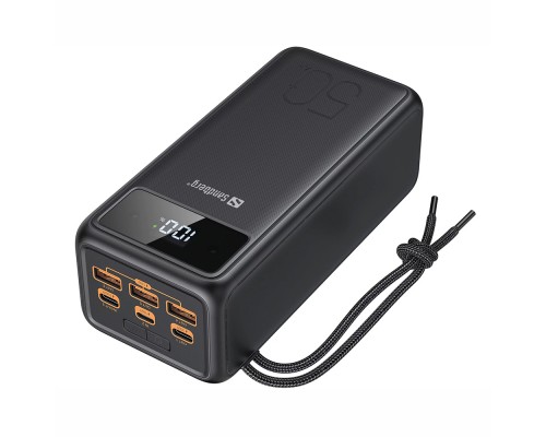 УМБ Sandberg 50000mAh 130W, PD, 3хUSB 3xType-C LED 2W 