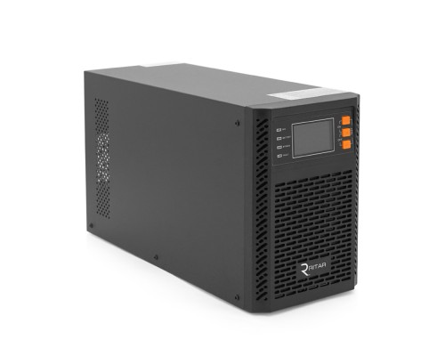 ДЖБ з правильною синусоїдою Ritar PT-3KL-LCD, 3000VA (2700Вт), 96В, Струм макс. 5A, під зовнішній АКБ (405*190*325) 