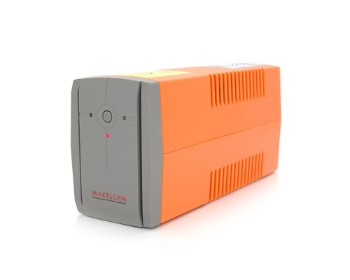 ДБЖ MAKELSAN Lion850VA (510W) Standby-L, LED, 170-280VAC, AVR 1st, 2xSCHUKO socket, 1x12V9Ah, Plastic Case ( 101 х 298 х 142 ) 