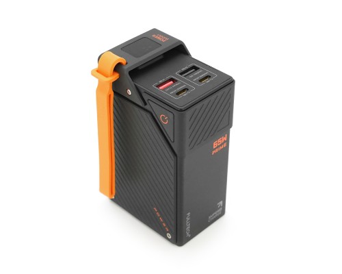 PowerBank FULLTECH PRIME 30000mAh, PD65W+22.5W, Input: (Type-C), Output: (USB, Type-C), індикація заряду, 0.600kg, Black, Box 