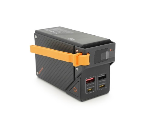 PowerBank FULLTECH PRIME 30000mAh, PD65W+22.5W, Input: (Type-C), Output: (USB, Type-C), індикація заряду, 0.600kg, Black, Box 