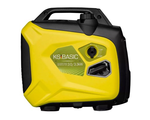 Генератор інверторний БЕНЗИНОВИЙ Konner&Sohnen KBS 33iS, 3kW (3.3kW), однофазний, 220V, 50Hz, об'єм 4л 