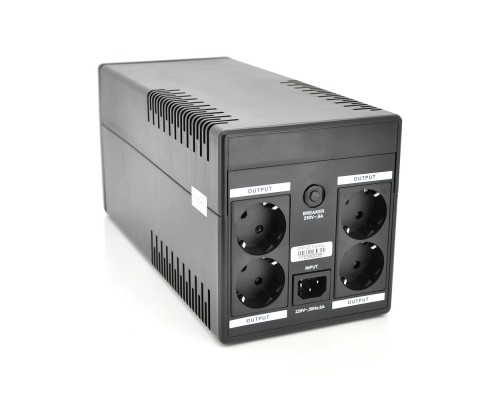 ДБЖ Ritar RTP1000 (600W) Proxima-L, LED, AVR, 3st, 4xSCHUKO socket, 2x12V7Ah, plastik Case ( 460 x 225 x 245 ) Q2 