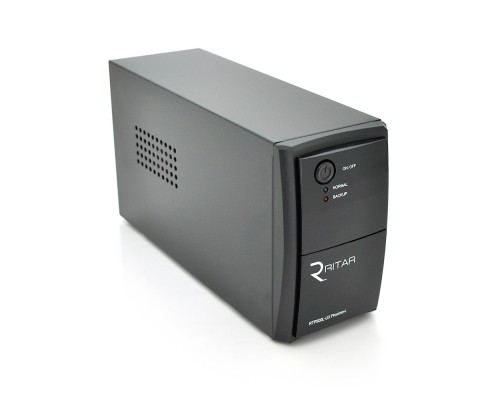 ДБЖ Ritar RTP500L-UX-IEC (300W) Proxima-L, LED, AVR, 3st, USB, 4xIEC-320 C14, 145-290Vac, 1x12V4.5Ah, plastik Case (314 x 97 X 143) 4 кг Q4 