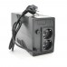 ДБЖ Hikvision DS-UPS600/EU, 600ВА/360 Вт LED, 2xUniversal socket, 1x12V/7Ah, 4,2 кг, 274×95×139 мм 