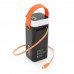 Powerbank ACL PW-142 40000mAh, PD22.5W, 4xUSB+USB-C, 4 кабелі (USB/Micro/Type-C/Lighting), Ліхтар, 0.92 кг, Black/White, Box 