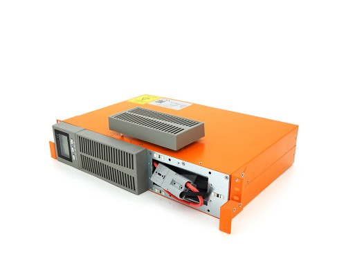 ДБЖ з правильною синусоїдою ONLINE MAKELSAN PowerPack Se-RT-1kVA-LCD, 1000VA (900Вт), 24В, Вбудована батарея 12V 7Ah х2шт, (545*428*194), 12.5кг, Q1 