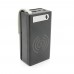 Power bank Voltronic C12-PD-QI під 12х18650, Wireless charger, Digital display, Output: 22.5W, Micro-USB, Type-C, Lightning, ABS, PVC, Black, BOX 