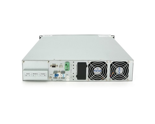 ИБП з правильною синусоїдою ONLINE Ritar RT-6KL-LCD, RACK 6000VA (5400Вт), 192В, Струм макс. 5A, під зовнішній АКБ, (482*420*87)) 