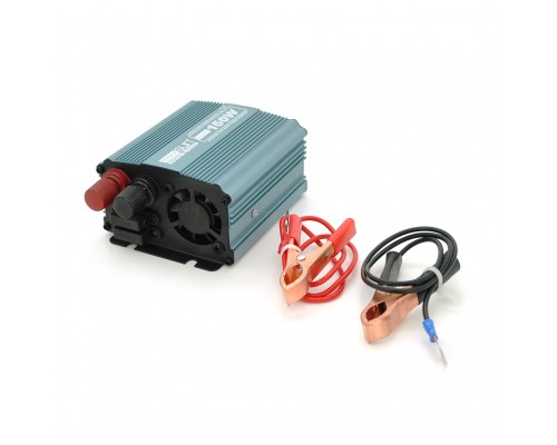 Інвертор напруги Mexxsun MXS-150, 12V/220V, 150W з модифікованою синусоїдою, 1 Shuko, клемні дроти, Q30 