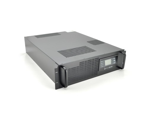 ДБЖ з правильною синусоїдою ONLINE Ritar RT-10KL-LCD, RACK 10000VA(9000Вт), 192В, Струм макс. 5A, під зовн.АКБ 
