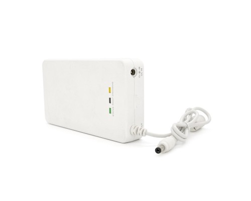 Корпус ДБЖ для роутера, 15W, Output: DC12V/1,5A, під акумулятори 4(АА), White, ОЕМ(Порожній) 