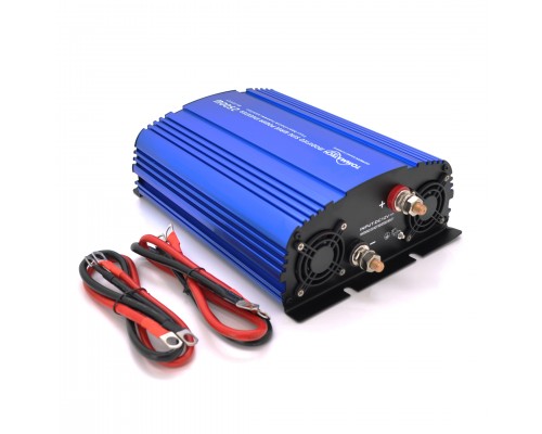 Інвертор напруги Tommatech MS-2500, 12V/220V, 2500W з апроксимованою синусоїдою, 2Shuko, USB, 2*клемні дроти, 10 запобіжників, Q2 