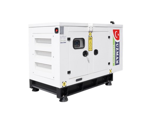 Генератор дизельний Uzman Ricardo (UZM R-125) 125KVA/110KW, трифазний 230/400V, 50Hz, об'єм 210л, 3100x1100x1850 мм (AVR+ATS(АВР) в комплекте) 