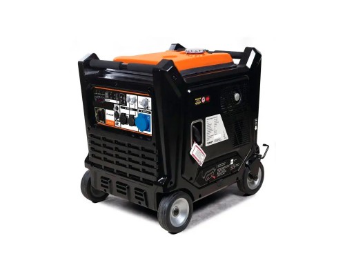 Генератор інверторний Бензиновий UNICRAFT PG-I 80 SE, 7kW (7.5kW), однофазний, 220V, 50Hz, об'єм 25л 