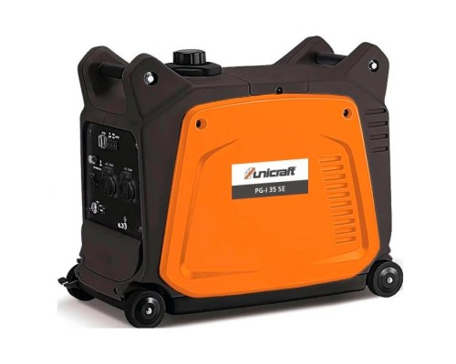 Генератор інверторний Бензиновий UNICRAFT PG-I 35 SE, 2.8kW (3.1kW), однофазний, 220V, 50Hz, об'єм 7.5л 