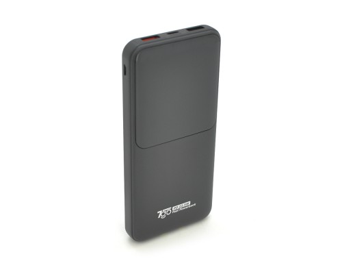 Powerbank 7GO GPW-06 10000mAh, 22.5W, Кабель Type-C + Lighting, 0,250 kg, Black, Box 