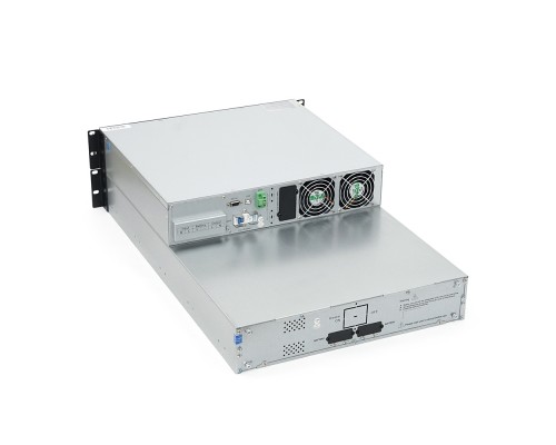 ДБЖ з правильною синусоїдою ONLINE Ritar RT-6KS-LCD,RACK 6000VA(5400Вт), 192В + батарейний блок 