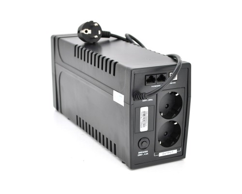 ДБЖ Ritar RTP800L-U (480W) Proxima-L, LED, AVR, 2st, USB, 2xSCHUKO socket, 1x12V9Ah, plastik Case. 