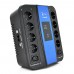 ДБЖ Ritar U-Smart-1000 (600W), LED, AVR, 3st, 8xSCHUKO socket, 1x12V9Ah, USB x2, RJ45, plastik Case 