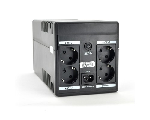 ДБЖ Ritar RTP1000 (600W) Proxima-D, LCD, AVR, 3st, 4xSCHUKO socket, 2x12V7Ah, plastik Case ( 460 x 225 X 245 ) 9,4 кг Q2 