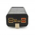 Powerbank ACL PW-90 30000mAh, SOLAR, TypeC + Lighting, 0,72kg, Black, Box 