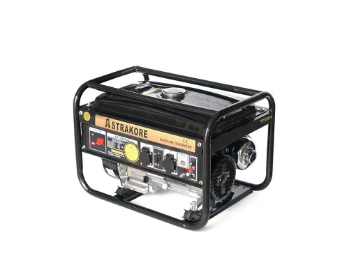 Бензиновий генератор ASTRAKORE PREMIUM COPPER - AST9900DC, однофазний 220V, 50Hz, 2.5KW, об'єм 15л 