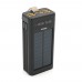 Power bank Linkage LKP-46, Solar 30000mAh, 22.5W, Кабелi Туре-С+Lighting, 0.70 kg, Black, Box 