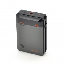 PowerBank FULLTECH PRIME FP42 20000mAh, PD65W+22.5W, Input: (Type-C), Output: (USB, 2*Type-C), індикація заряду, 0,440kg, Black, Box