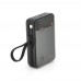 PowerBank FULLTECH PRIME FP42 20000mAh, PD65W+22.5W, Input: (Type-C), Output: (USB, 2*Type-C), індикація заряду, 0,440kg, Black, Box 