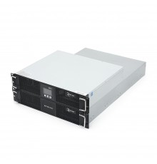 ДБЖ з правильною синусоїдою ONLINE Ritar RT-10KS-LCD,RACK 10000VA(9000Вт),192 В + батарейний блок 12V 7,5Ahх16 шт