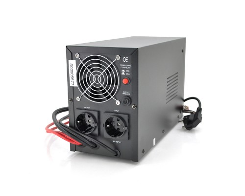 ДБЖ з правильною синусоїдою Europower PSW-EPB1500TW24 (1050 Вт) 10 / 20А, під зовнішню АКБ 24В (415*208*283) 8,95 кг (346*145*220), Q2 