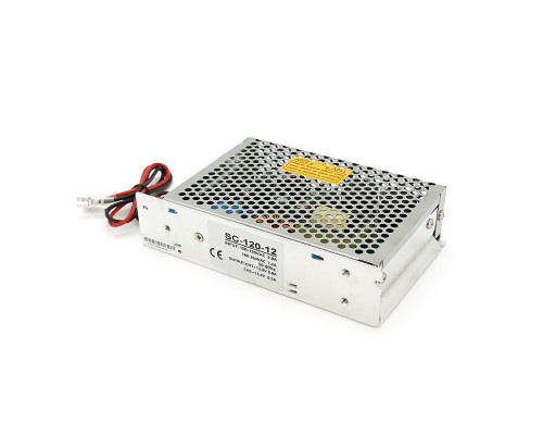 ДБЖ перфорований з лід індикацією 13.8V 8А, SC-120W, (159x97x38) Q30 