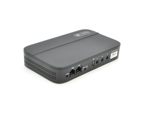 ДБЖ UPS-36W DC1036P для роутерів/комутаторів/PON/POE-430, 5/9/12V, 1A/2А, 12000мAh, Black, BOX 