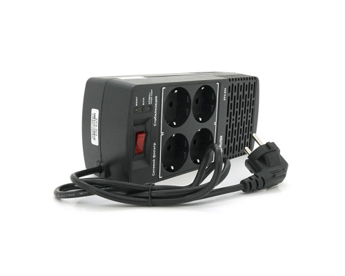 Стабілізатор напруги релейний Europower EPX-804 800VA 400W, input: 184 ~ 276V, output: 220V ± 10%, 4 SHUKO, Q12 