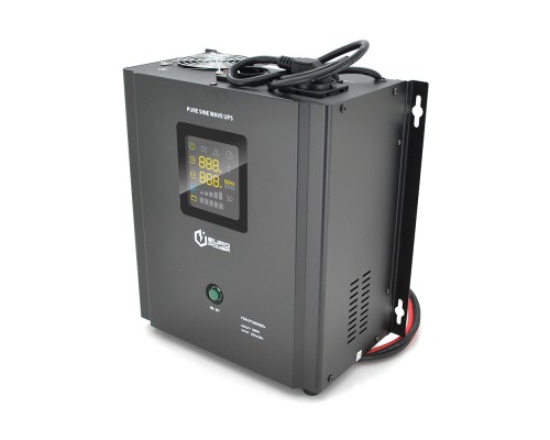 ДБЖ з правильною синусоїдою Europower PSW-EP2000WM24 (Потужність 1400 Вт) 20А, настінний, під зовнішню АКБ 24В, Q1 