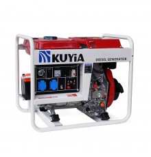 Генератор дизельний Kuyia TM3500CL, однофазний, 110-240V, 50Hz, 2,8-3кВт, об'єм 12,5л
