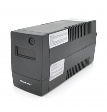 ДБЖ Qoltec QLT600 (360W) Proxima-L, LED, AVR, 2st, 2xSCHUKO socket, 1x12V7Ah, plastik Case, Q4