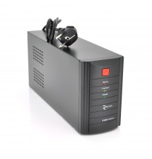 ДБЖ Ritar RTM600 (360W) Proxima-L, LED, AVR, 2st, 2xSCHUKO socket, 1x12V7Ah, metal Case ( 300 х 85 х140 ) Q4