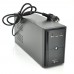 ДБЖ Ritar E-RTM600 (360W) ELF-L, LED, AVR, 2st, 2xSCHUKO socket, 1x12V7Ah, metal Case Q4 (365*130*210) 4,8 кг (310*85*140) 