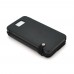 Power bank 12000 mAh Solar, (5V / 200mA), 2xUSB, 5V / 1A / 2.1A, USB <-> microUSB, ударо захищений прогумований корпус, Black, Corton BOX 