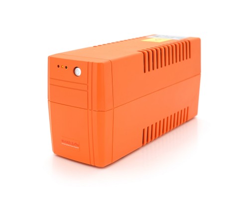 ДБЖ MAKELSAN Lion650VA (390W) Standby-L, LED 170-280VAC, AVR 1st, 2xSCHUKO socket, 1x12V7Ah, Plastic Case ( 101 х 298 х 142 ) 