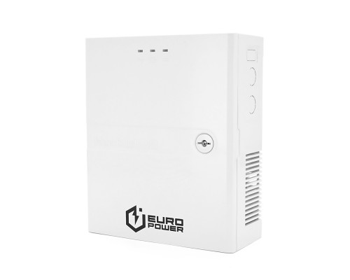 ДБЖ 12V/5A EuroPower EP-UPS-1205(P), під акб GEL/AGM - 12V/7А, струм заряду - 13.8V/0,65А, пластик, 228х195х78 mm 
