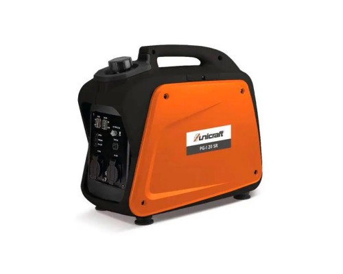 Генератор інверторний Бензиновий UNICRAFT PG-I 20 SR, 1.7kW (1.8kW), однофазний, 220V, 50Hz, об'єм 4.1л 