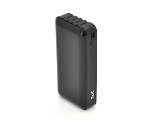 Powerbank BLIC BPB6 20000mAh, 2.1A, 4 кабелі: Type-C, Lighting, Micro, USB, Black, 0,450kg, Box 
