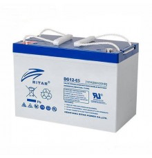 Акумуляторна батарея GEL RITAR DG12-65, Gray Case, 12V 65Ah (350 х 167 х 182) Q1/48
