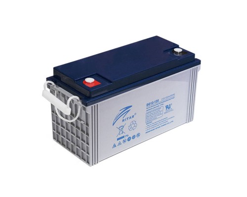 Акумуляторна батарея GEL RITAR DG12-120, Gray Case, 12V 120.0Ah (407 х 177 х 225) Q1/36 